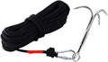 Grappling Hook 3-Claw Stainless Steel Climbing Carabiner Hook