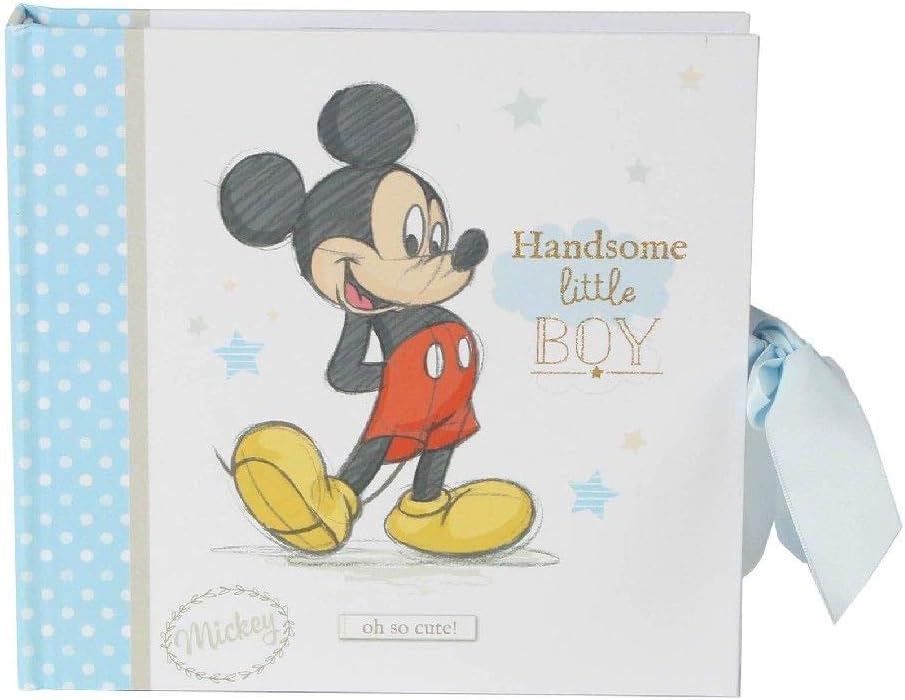 Handsome Little Boy Mickey Photo Album for Magical Memories