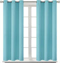 BGment Blackout Curtains Baby Blue 38 x 63 in - Thermal Room Darkening