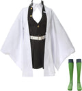 CR ROLECOS Tanjirou Zenitsu Giyuu Cosplay Costume - Anime Kimono Set