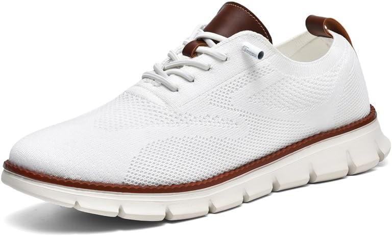 Wearbreeze Mens Business Casual Oxford Sneakers for All-Day Comfort