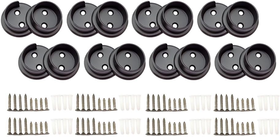 QCAA Heavy Duty Solid Metal Pole Socket Set for Versatile Use