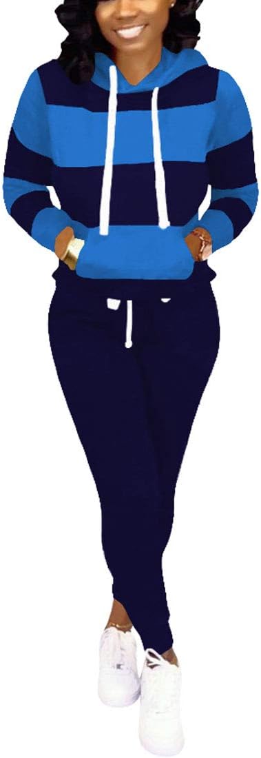 Nimsruc Two Piece Outfits For Women Jogging Suits Casual Wear
