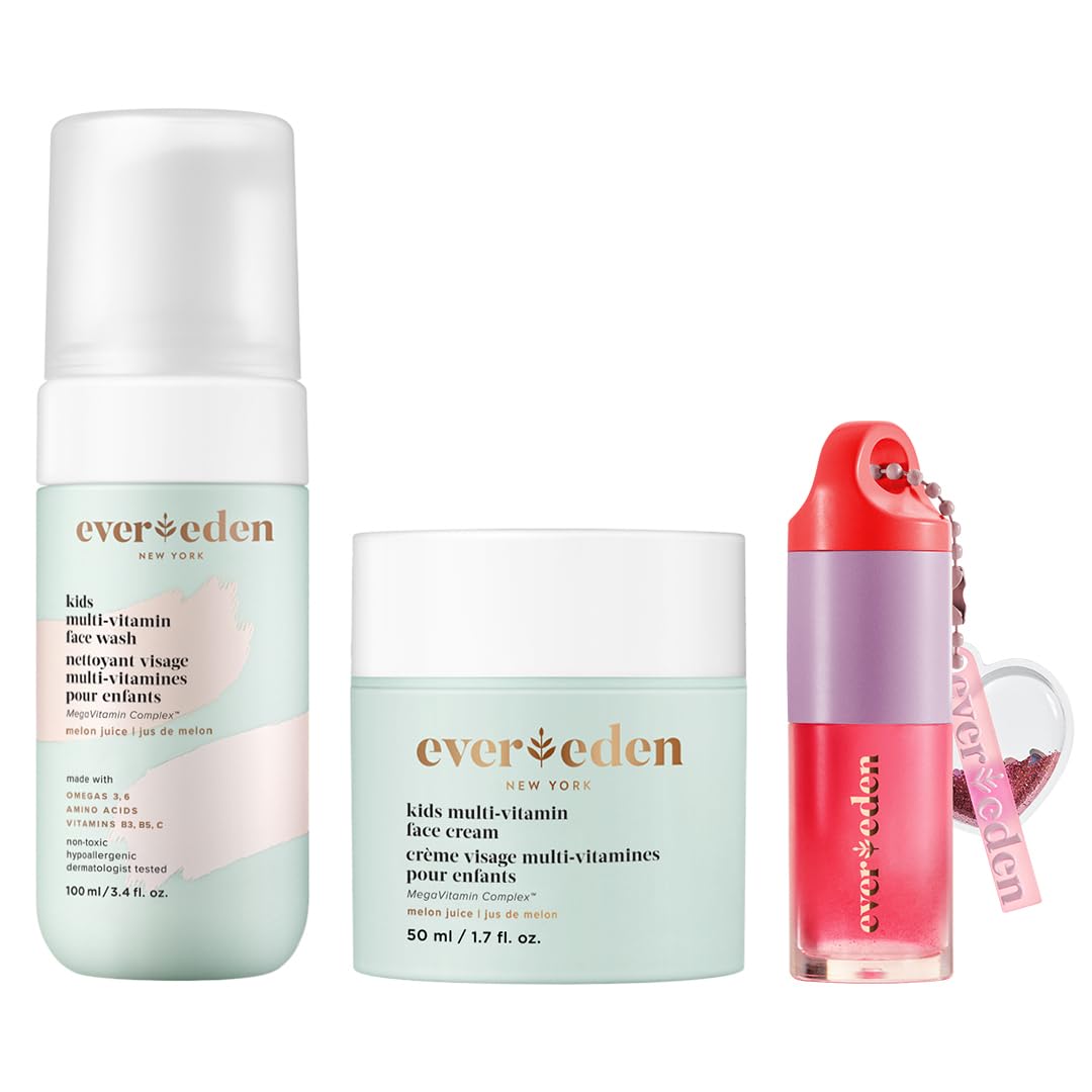Evereden Happy Kids Skin & Lips Routine for Nourishing Care