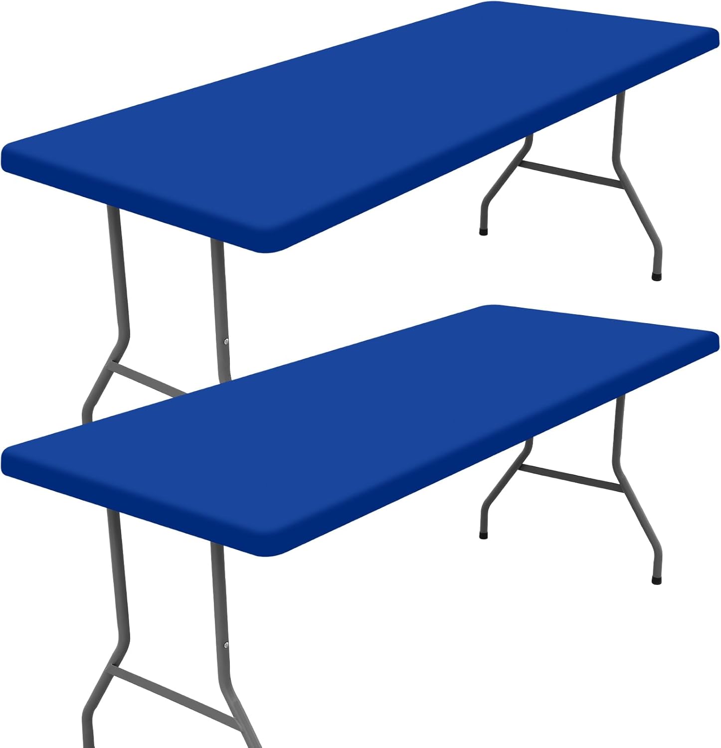 Spandex 6 Foot Rectangle Table Cloth for Outdoor Events