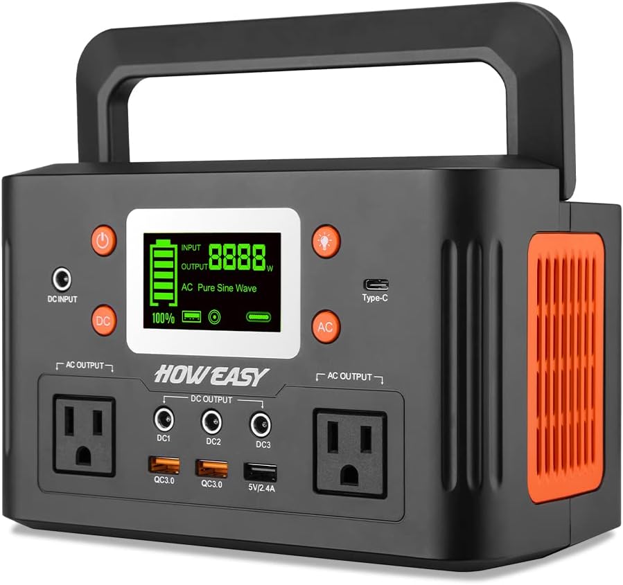 HOWEASY 260W Portable Power Station: Reliable Backup Power