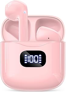 KTGEE Wireless Earbuds with 40Hrs Playtime and IPX5 Waterproof
