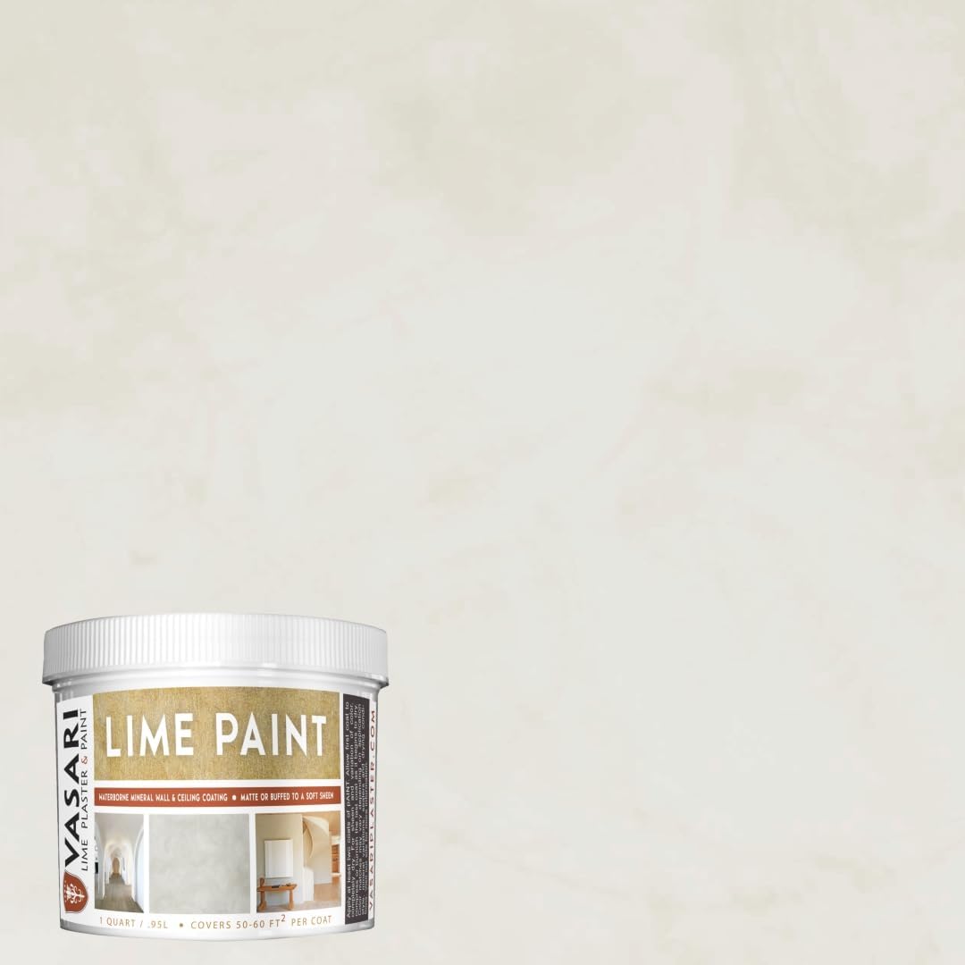 VASARI Lime Plaster & Paint: Natural Lime Paint in Dolomite #14