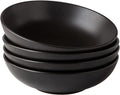 AmorArc 8.75 Large Pasta Bowls Set of 4 - Deep 42oz Matte Bowls