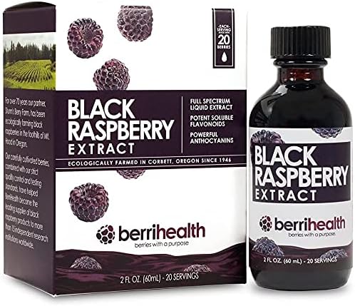 100% Authentic Oregon Black Raspberry Extract for Wellness