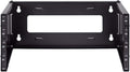 NavePoint 4U Patch Panel Bracket Wall Mount Rack - Space Saving 4U