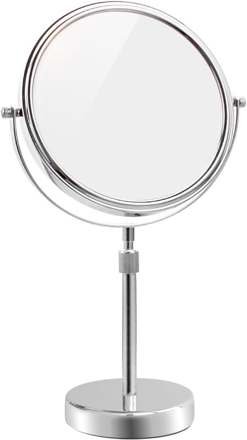 Nicesail 8 Inch Double-Sided Makeup Mirror with 7X Magnification