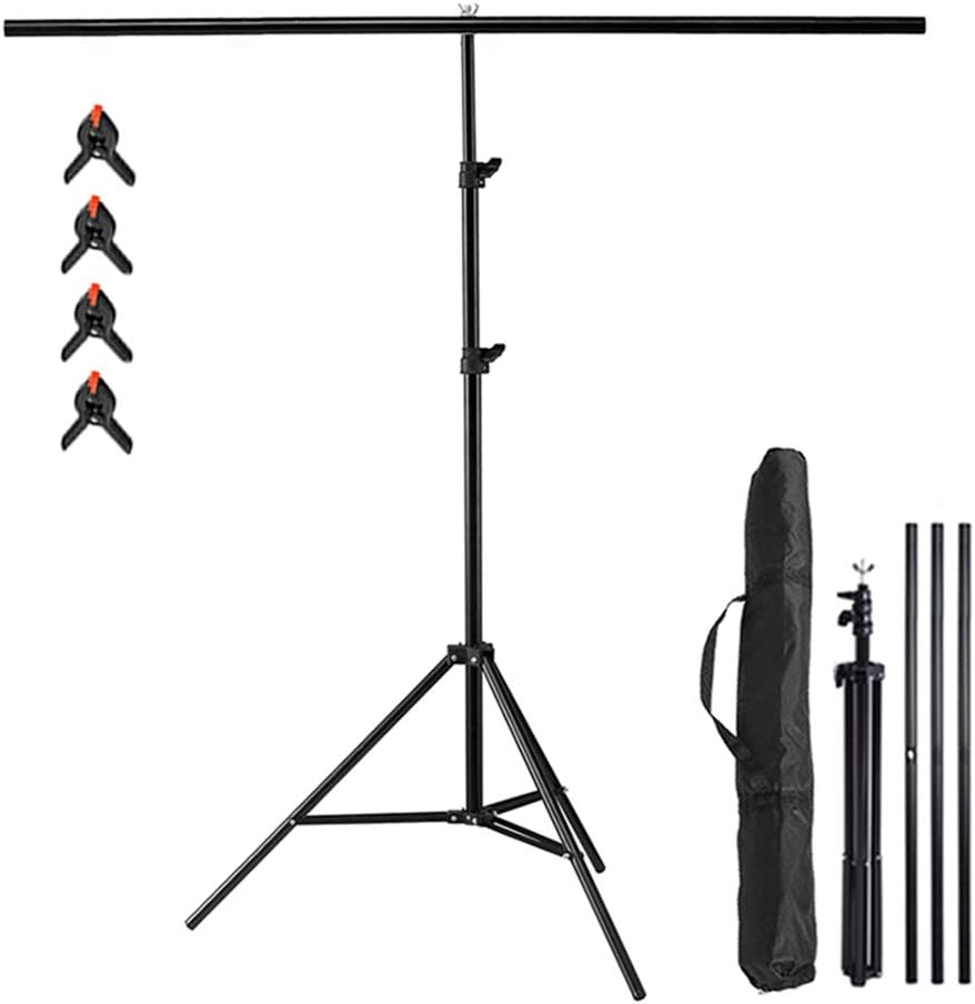 Meking T-Shape Backdrop Stand for Photo and Video Studio Use