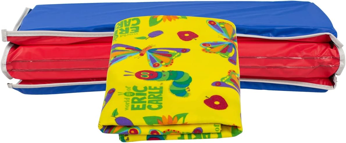 KinderMat Beautiful Butterfly Full Nap Mat & Washable Cover