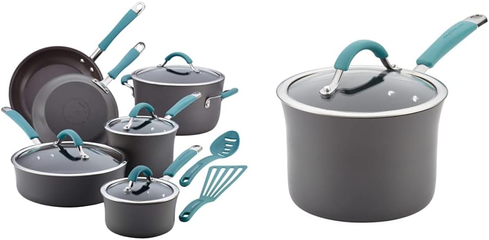 Rachael Ray Cucina Hard Anodized Nonstick Cookware Set Review