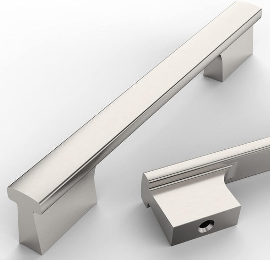 10 Pack 5 Inch Brushed Satin Nickel Kitchen Cabinet Handles
