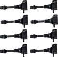 MAYASAF UF349x8 Ignition Coil Pack for Nissan V6 - Reliable Fit