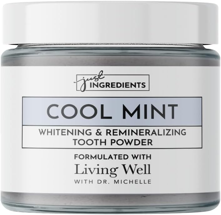Remineralizing Tooth Powder for Strong Teeth and Fresh Breath