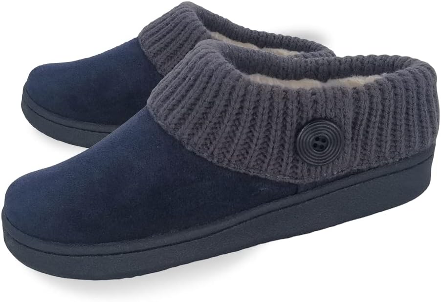 Clarks Women's Knit Scuff Slippers for Ultimate Comfort