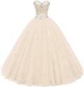 Women's Tulle Quinceanera Dress in Sweetheart Style for Prom