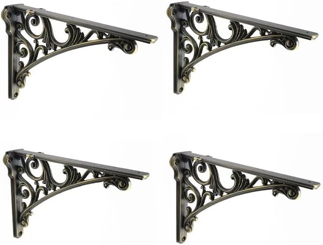 Decorative Shelf Bracket 12 inch Heavy Duty Vintage Style