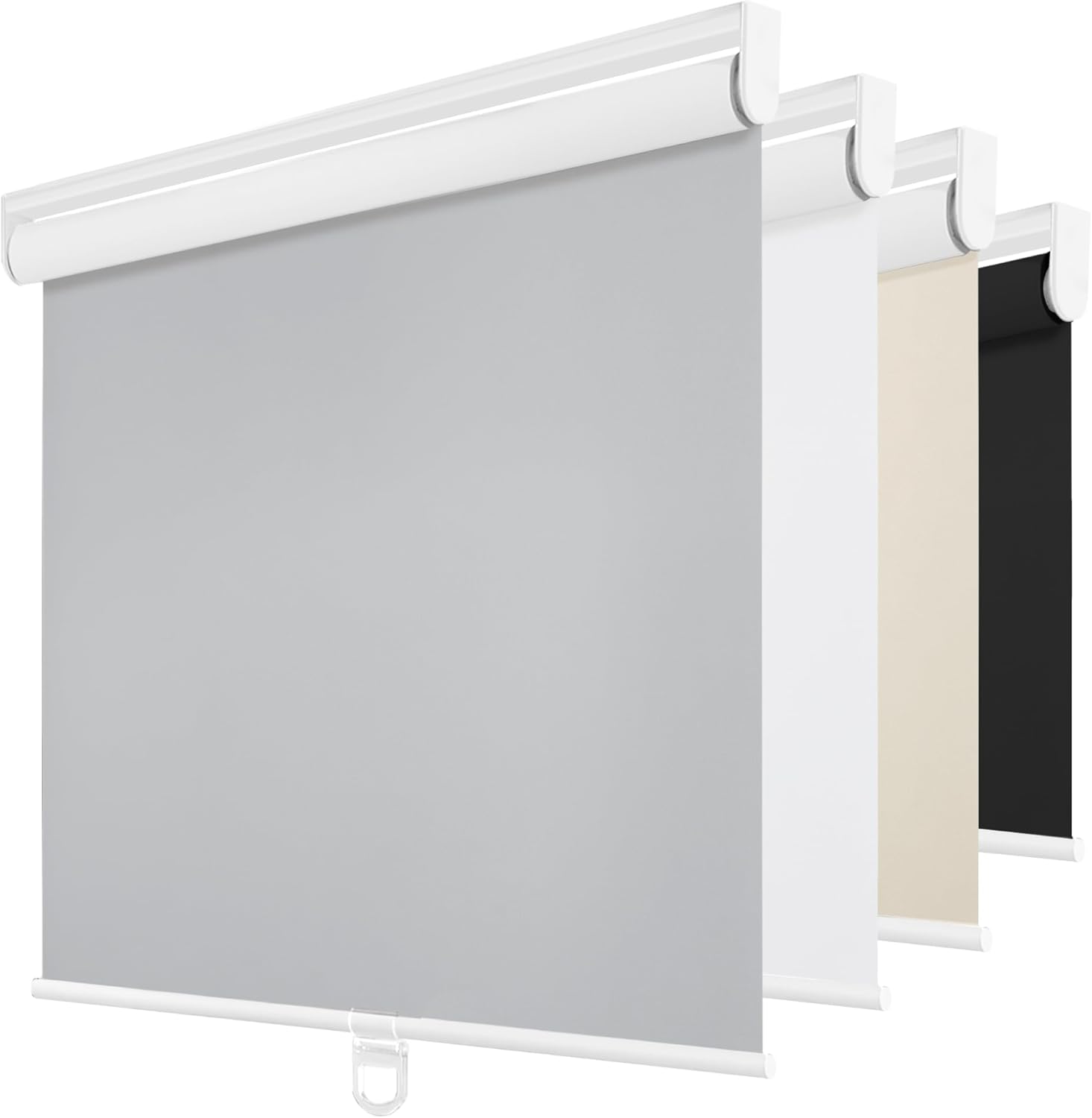 ChrisDowa Cordless Blackout Roller Shades for Total Blackout