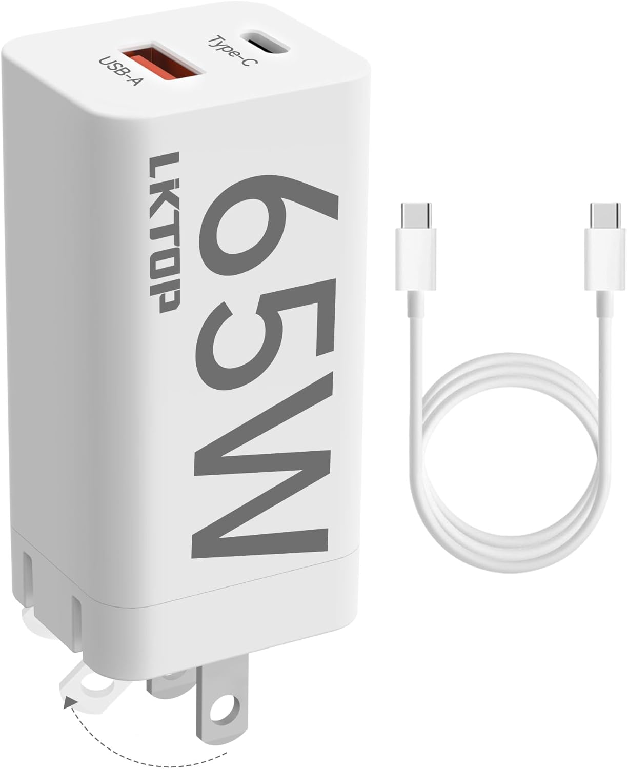 Fast Charge DJI & More: LKTOP 65W Portable Charger