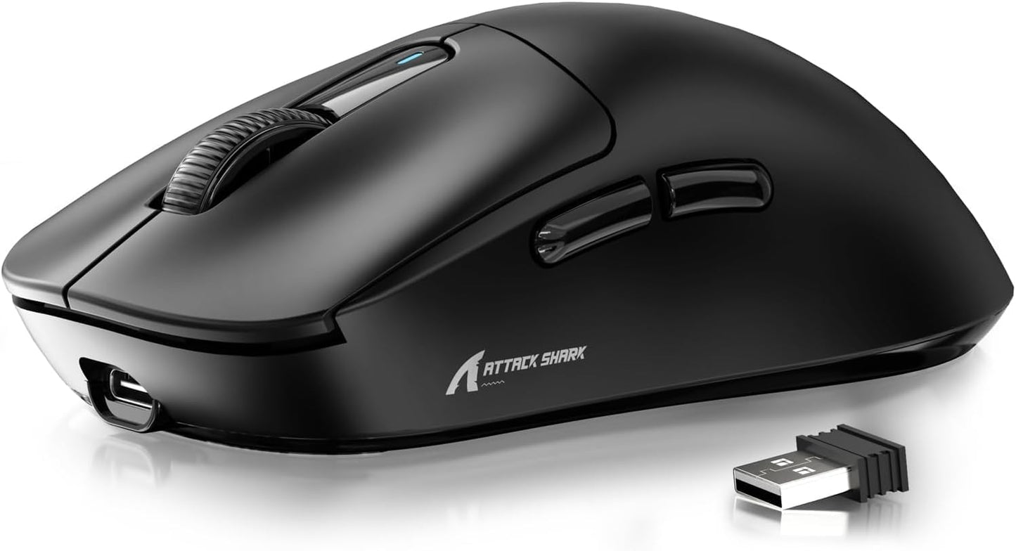 Ultra-Light 49g Gaming Mouse: 26K DPI, 200h Battery