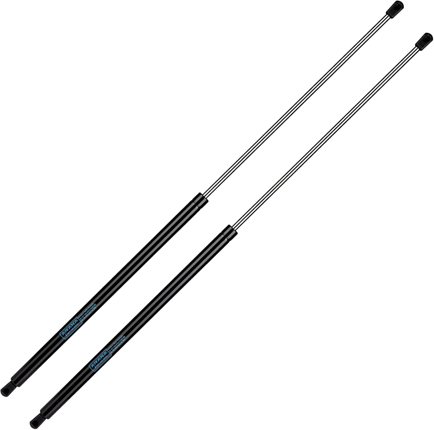 ARANA 36 Inch Gas Struts for Heavy Lids, Set of 2, 150Lb