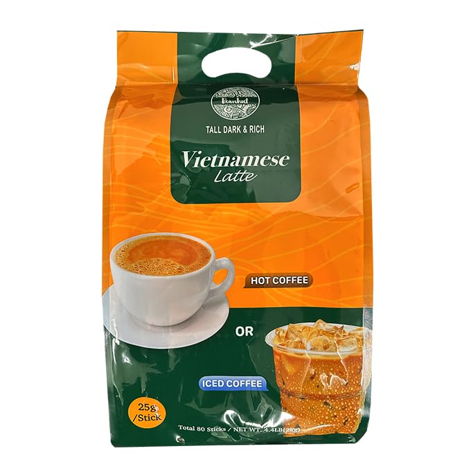 Beanhut Vietnamese Latte: 3-in-1 Instant Coffee Bliss