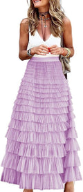 Trendy Fluffy Tulle Skirt for Women - High Waisted Elegance