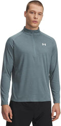 Under Armour Mens Tech Textured Half Zip Long Sleeve - Quick Dry Men's