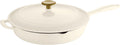 Tramontina Bestow Enameled Cast Iron Skillet with Lid, 12-in - Even