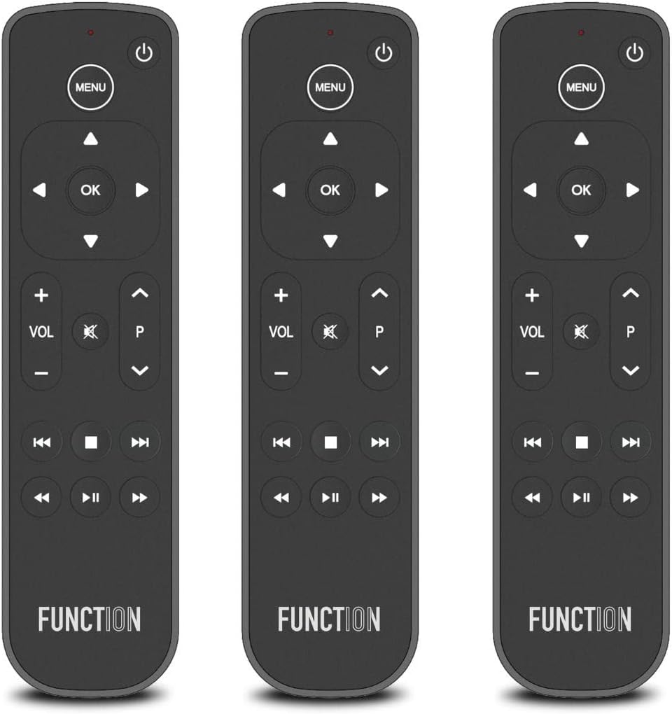 Function101 Apple TV Remote 3-Pack | Infrared Connectivity