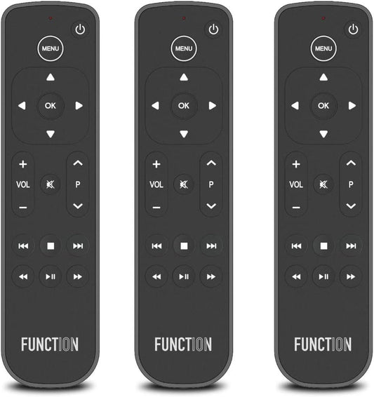 Function101 Apple TV Remote 3-Pack | Infrared Connectivity