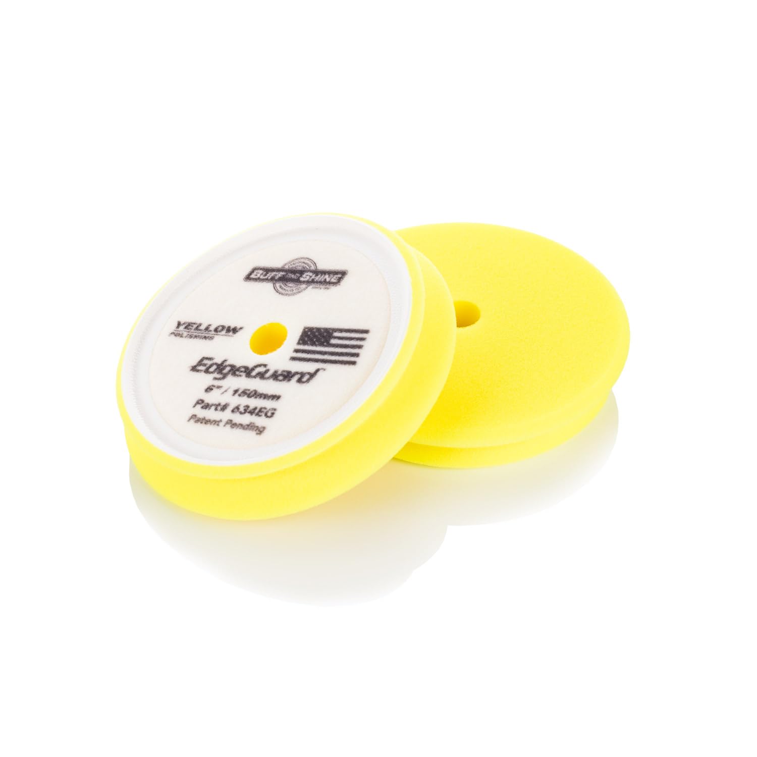 EdgeGuard Foam Buffing Pads - Premium 6in Polishing Pads