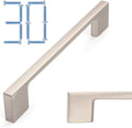 5 in Brushed Nickel Cabinet Pulls 30 Pack - Solid Metal Handles