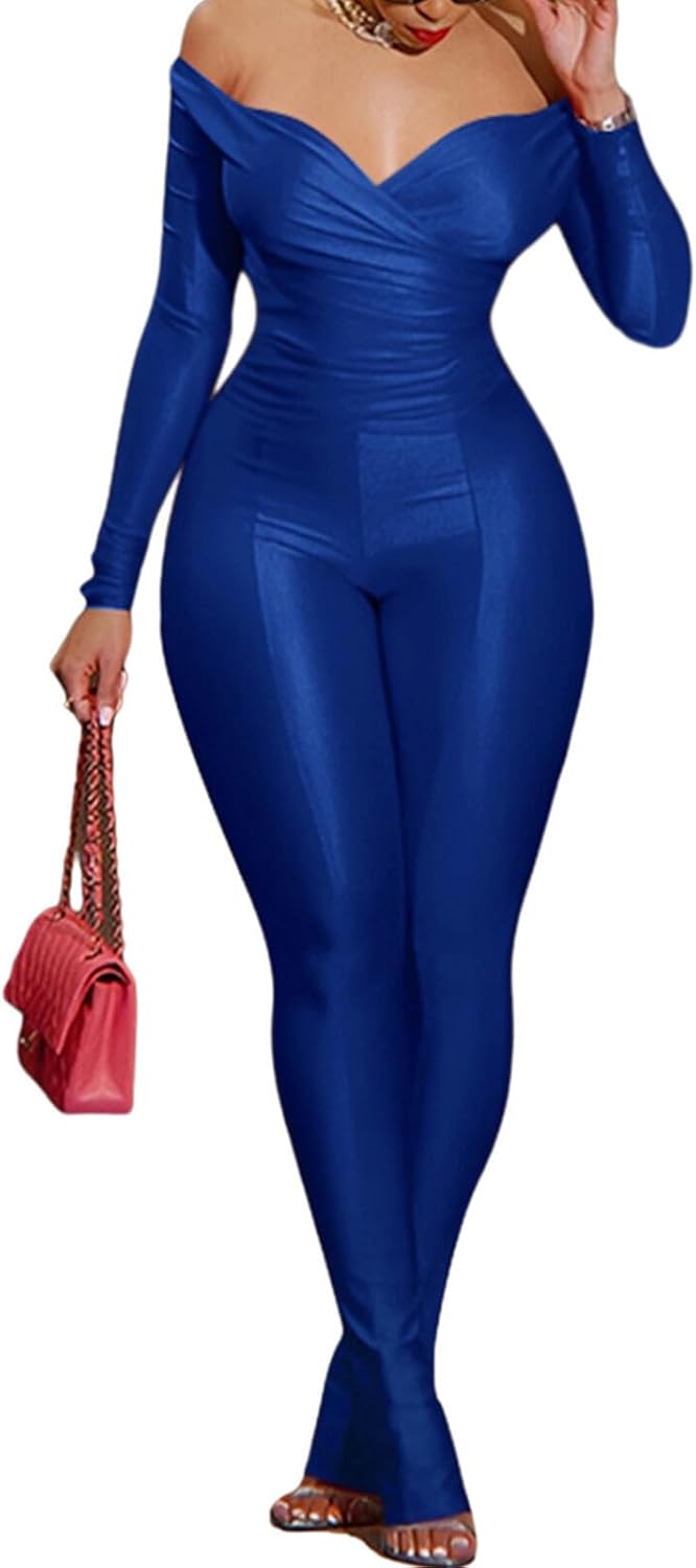 Sexy 2 Piece Outfits for Women with Off Shoulder Tops and Pants