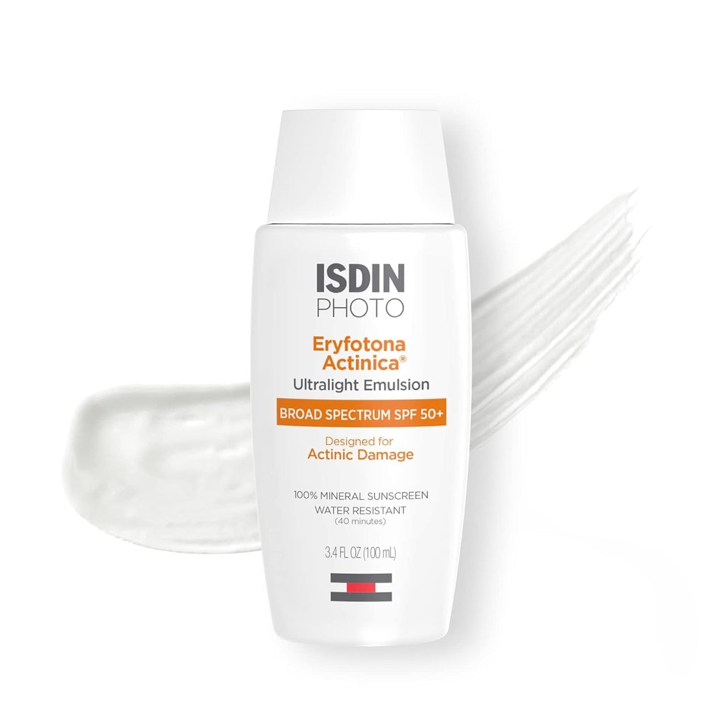 ISDIN Eryfotona Actinica Zinc Oxide Sunscreen for Sensitive Skin