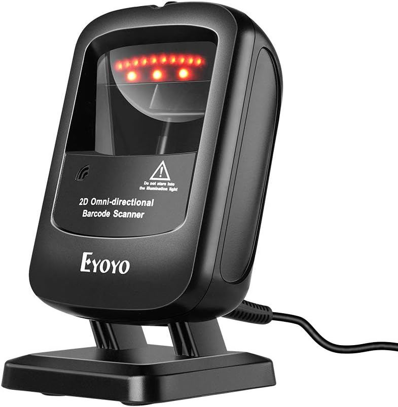 Eyoyo Hands-Free Barcode Scanner for Efficient Retail Use