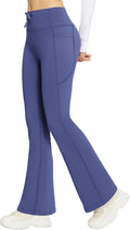 Fleece Lined Pants for Women - Thermal Bootcut Flare Leggings