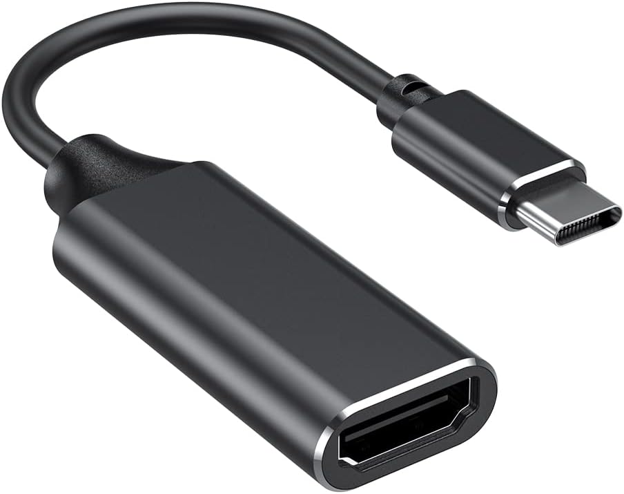 4K@60Hz HDMI Adapter for iPhone 15 Pro/Max, MacBook Pro/Air 2023, iPad Pro & More
