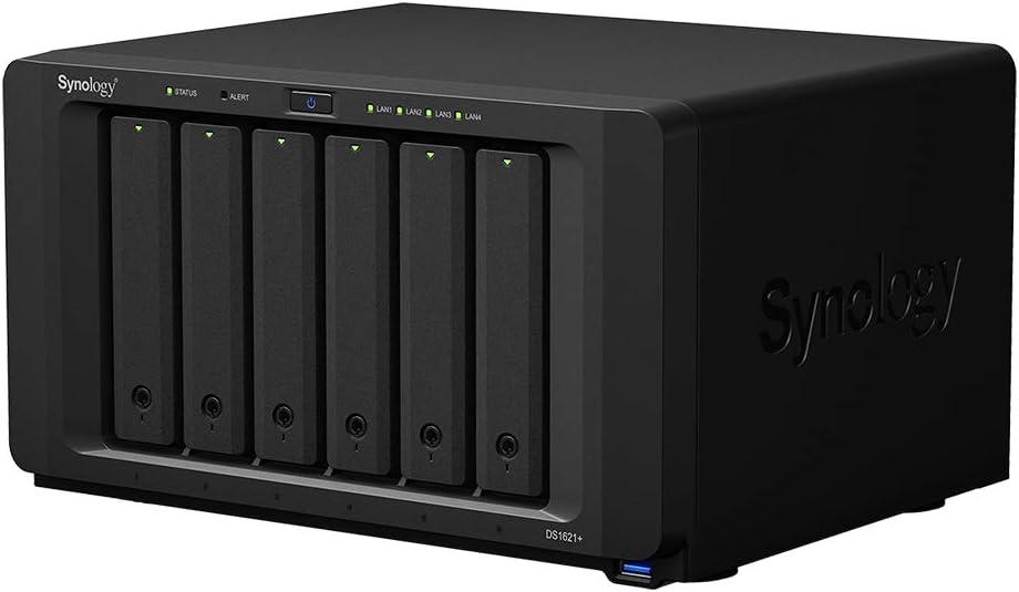 High-Performance Synology DS1621+ NAS Bundle