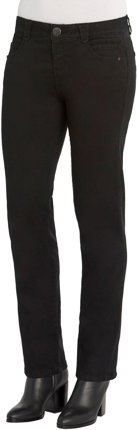 Democracy Women's Ab Solution Straight Leg Jean for All Shapes