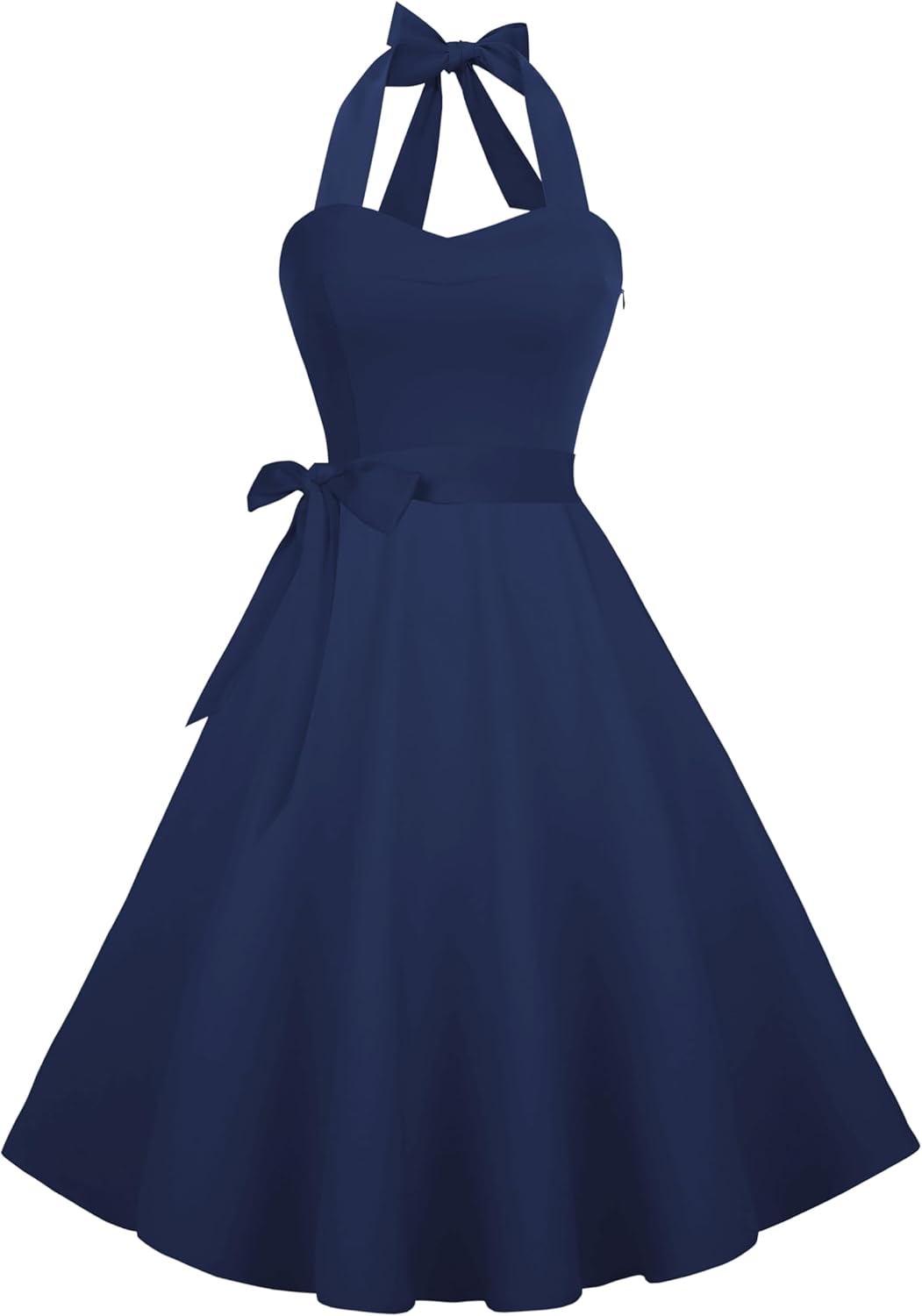 Halter Retro Vintage Cocktail Dress for Women by Hanpceirs