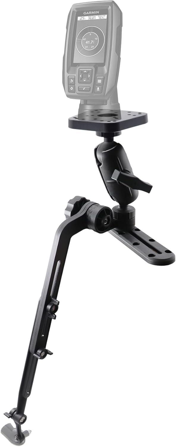 Kayak Fish Finder Mount with Transducer Arm for Easy Installation