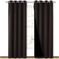 NICETOWN High End Thermal Blackout Curtains 84in - Darkening & Sound
