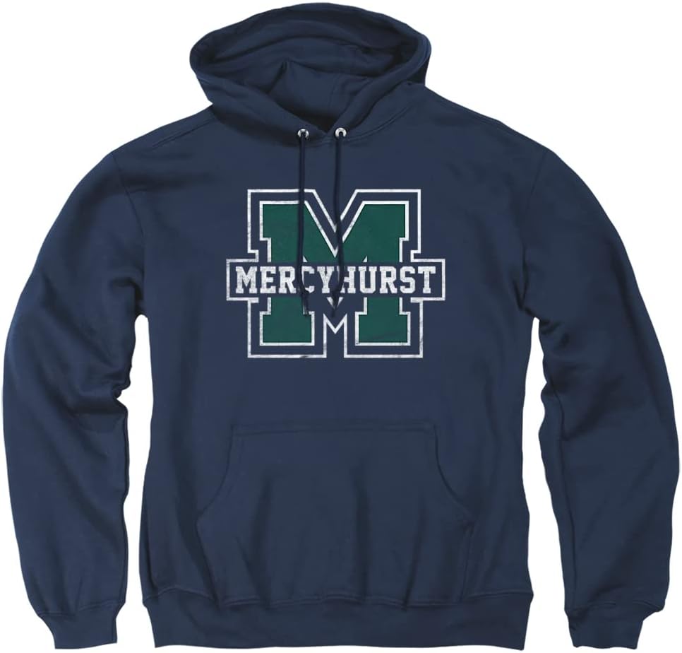 Official Collegiate Distressed Primary Logo Hoodie for Fans