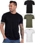 INTO THE AM Men's Athletic Fit Crew Neck Tee - Soft (Style HVWZ)