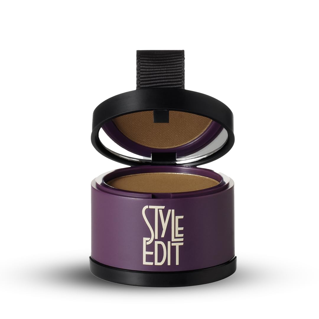 Style Edit Root Touch Up Powder for Light Brown Hair Coverage